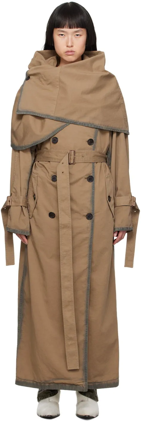 Acne Studios Shawl Collar Trench