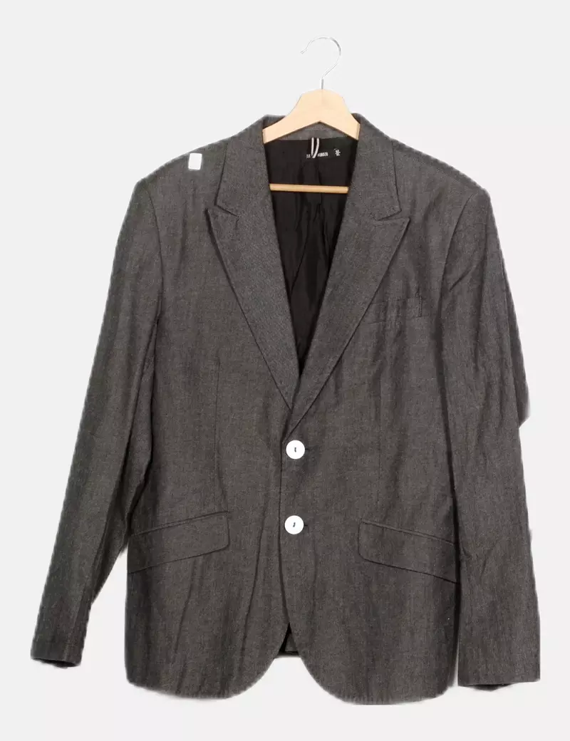Grey Casual Knit Antony Morato Blazer
