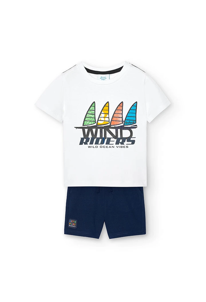 Baby boy white point pack