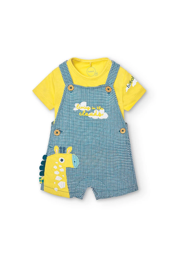 Baby Boy Yellow Knitwear Set