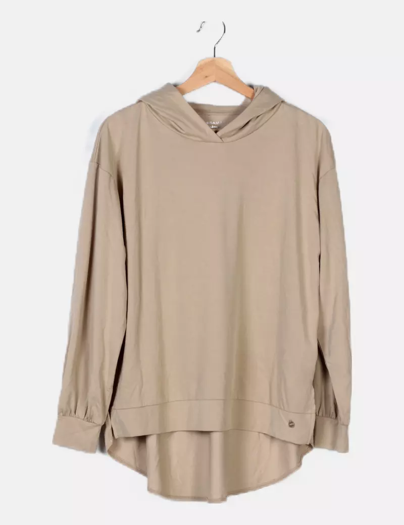 Beige casual sweater Quebramar