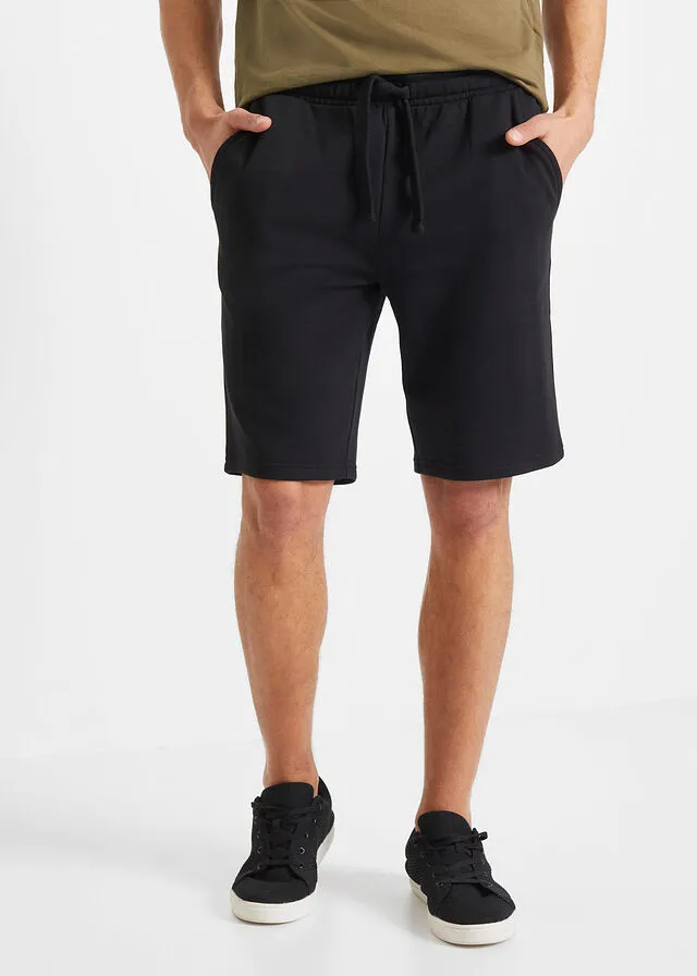 Black athletic shorts