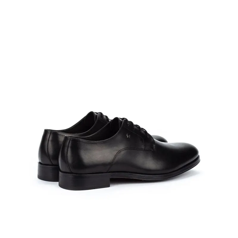 Liso Piel Negro Casual Shoe