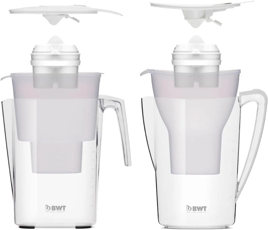 BWT - Pack 6 Filtros Soft - Mejora el sistema inmunológico, reduce el cloro, elimina las impurezas del agua y mejora el sabor de