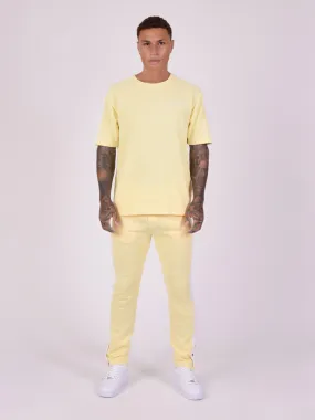Bicolor Knit T-Shirt