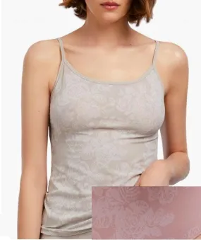 Floral Jacquard Tank Top - AVET 70386