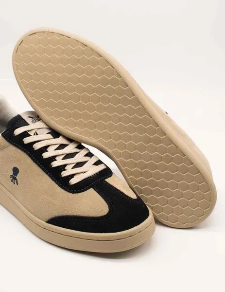 Casual Beige Men's Sneakers Deportivo El Pulpo 16102