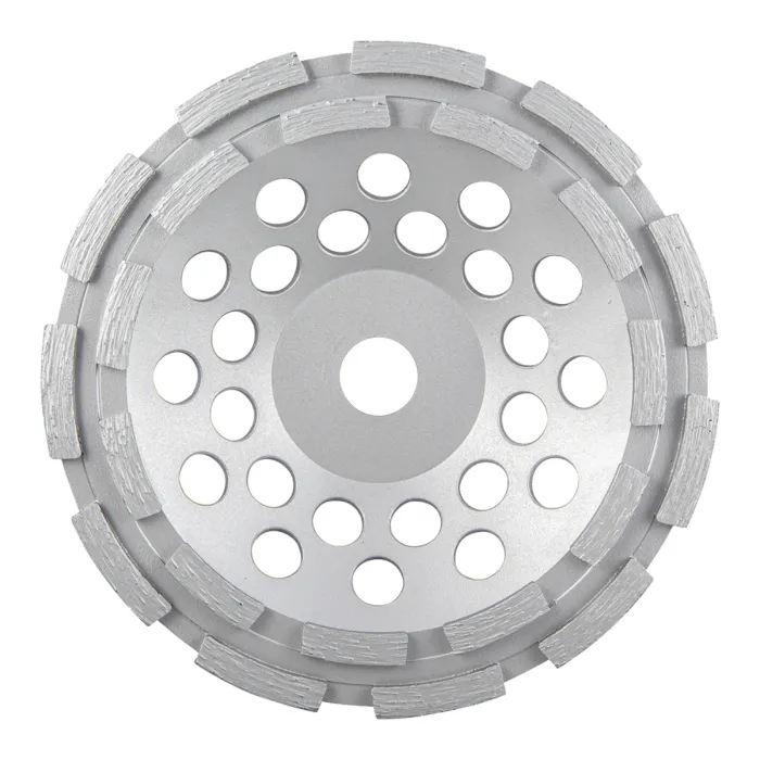 copa de diamante de 7' para desbaste multimaterial 2 filas