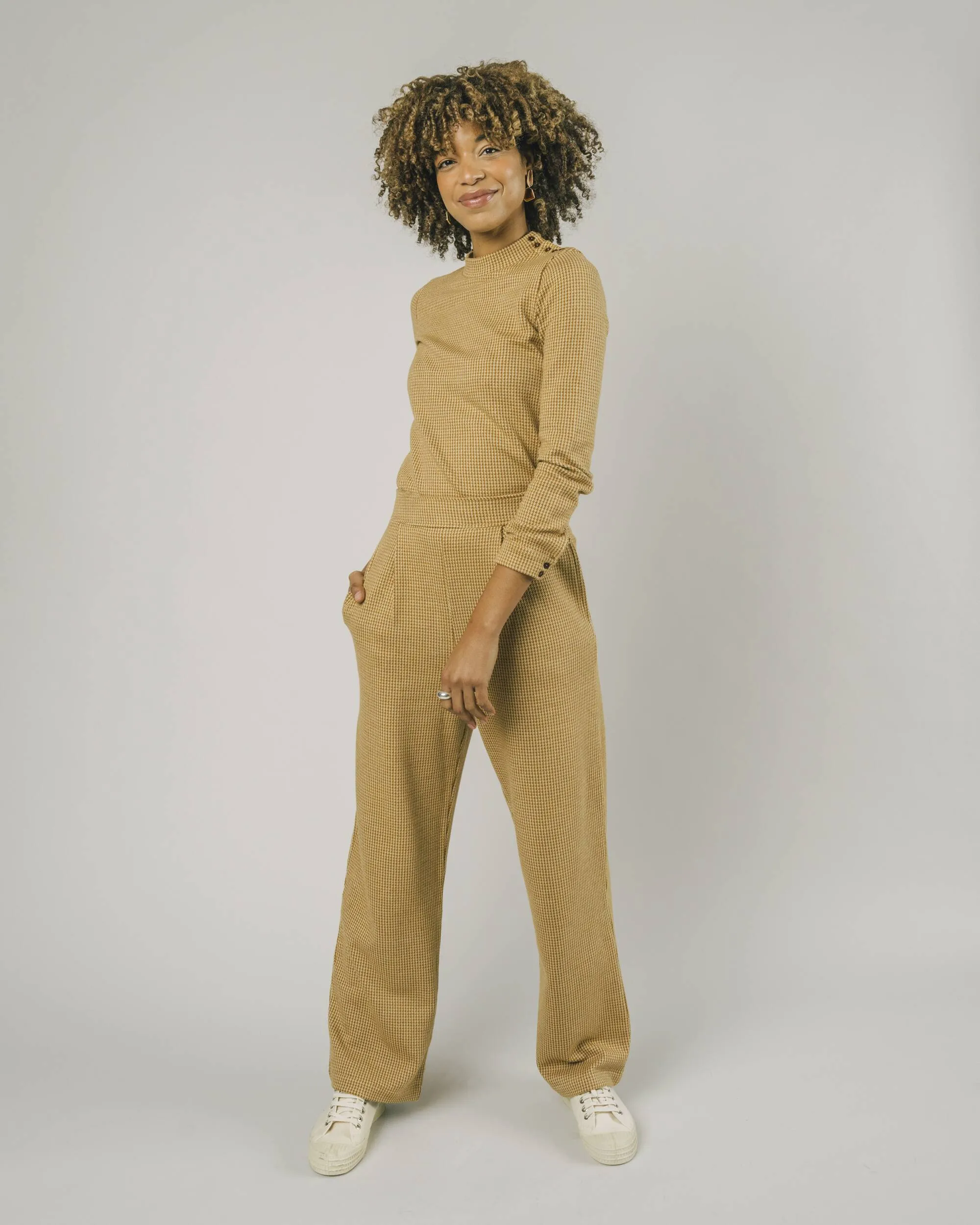 Jacquard Perkins shirt Pumpkin