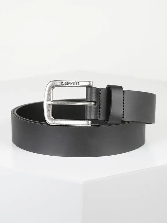 Levi'S Cinturón de cuero negro
