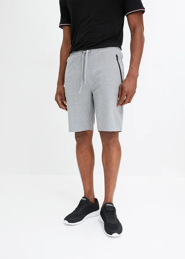 Light Gray Heathered Sweatshorts