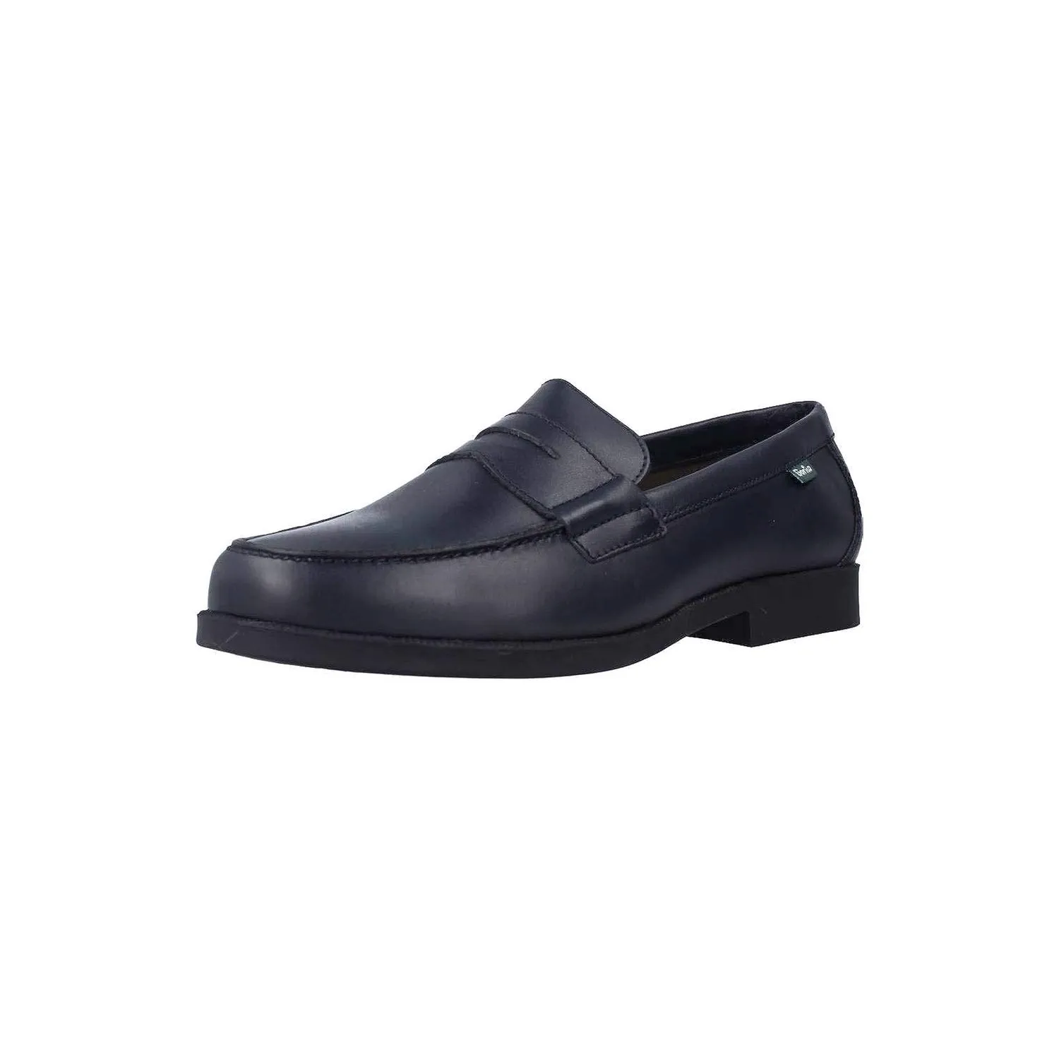 Navy Blue Leather Kids' Gorilla 27559-28 Loafers (Sizes 28 to 44)