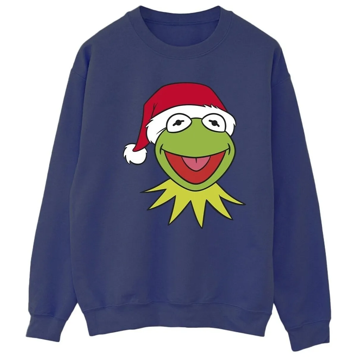 Muppets Kermit Christmas Head
