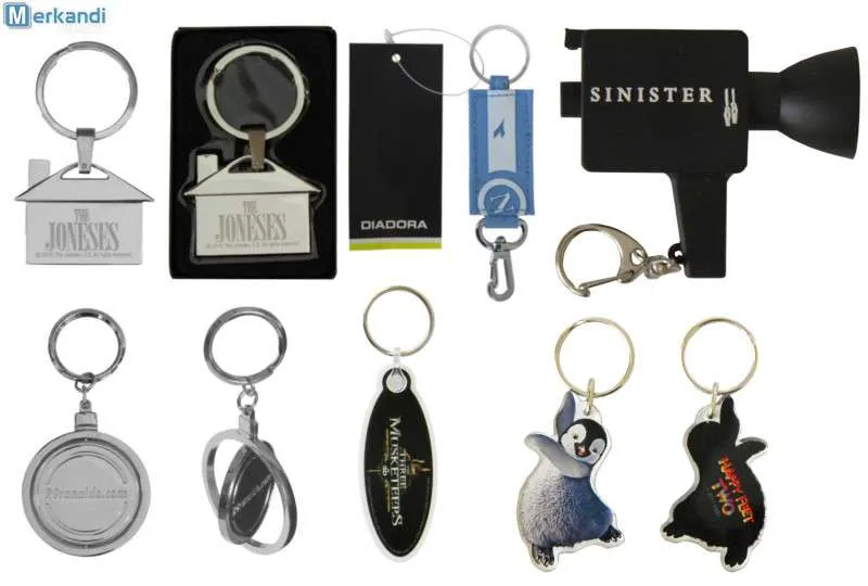 Pack of keychains