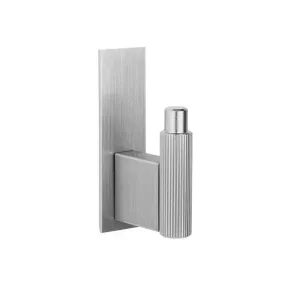 PERCHA ARPA PLATE 25X80mm INOXIDABLE LOOK ALUMINIO
