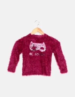 Pink plush sphere jersey