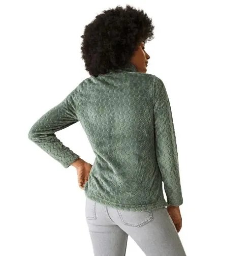 Regata Forro Polar Mujer Verde Bosque - Modelo RWA498 Heloise