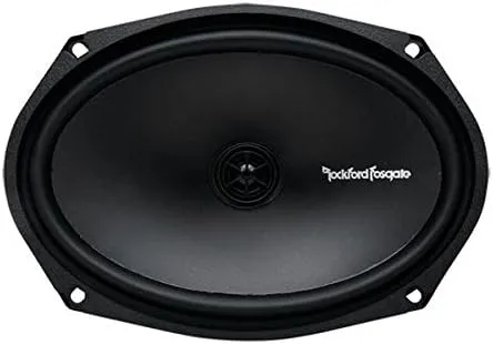 Rockford R169X2 Altavoz coaxial de rango completo de 6 x 9 pulgadas, juego de 2