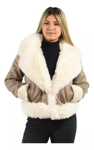 Short Plush Warm Women's Jacket Coat Santelon 15743