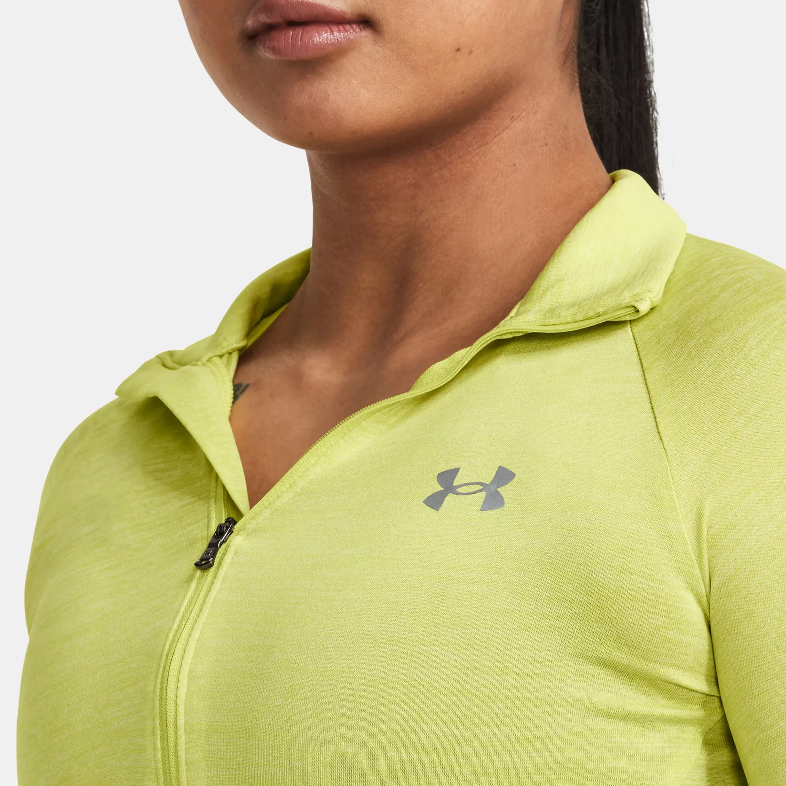 Tech Half-Zip Twist Long Sleeve Women's Shirt