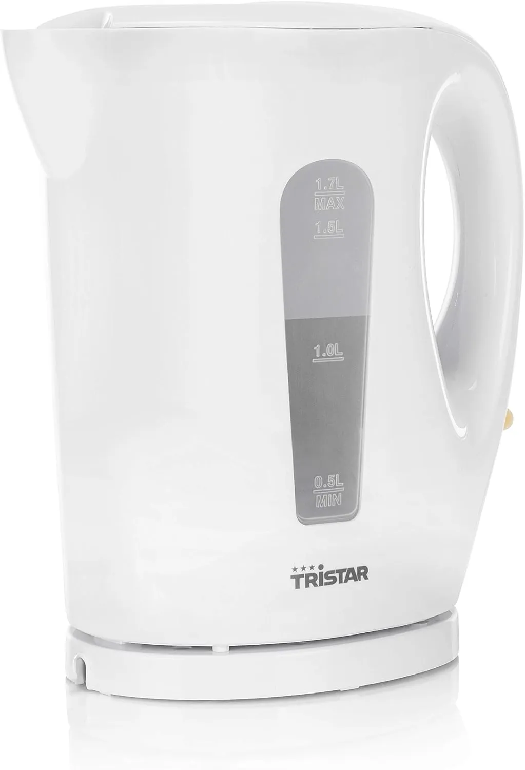Tristar WK-3380 Hervidor de agua eléctrico, capacidad 1.7 litros, libre de BPA, filtro antical, protección contra ebullición en 