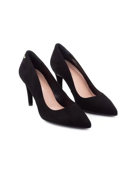 Black leather Martinelli 1365-3486a shoe